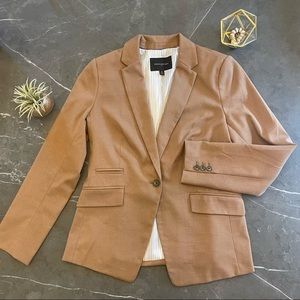 Banana Republic Factory Tan One Button Blazer